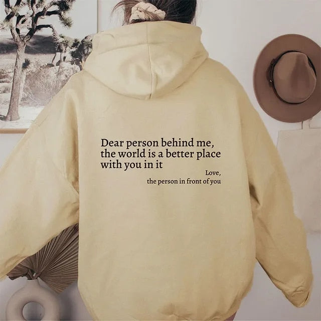 Better World - Statement-Kapuzenpulli