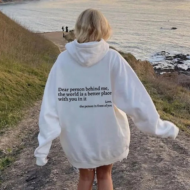 Better World - Statement-Kapuzenpulli
