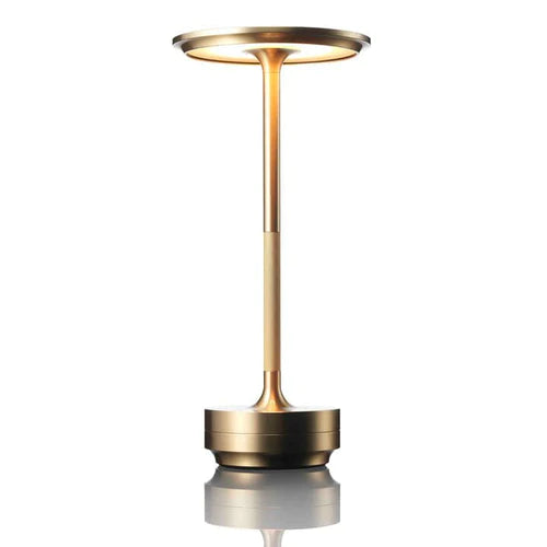 LuminaLux | Kabellose Designlampe | USB aufladbar | Touch-Bedienung | Tischlampe | Stimmungsbeleuchtung