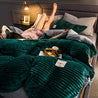 Aurey™ Warm Fleece Winter Dekbedovertrek - Wavess - 3